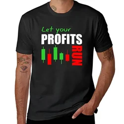 fx Forex stock market trading forex trader let winners run T-shirt quick drying tops mens plain t shirts