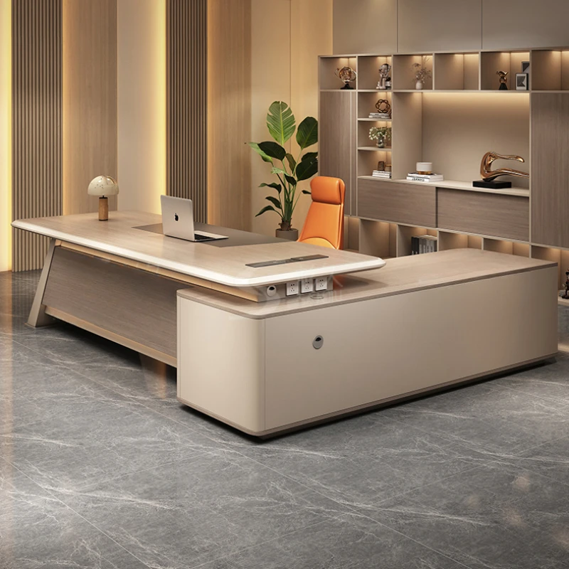 Japanese High Quality Office Desk Executive Designer Conference Office Desk Work Aesthetic European Tavolino Unique Furniture