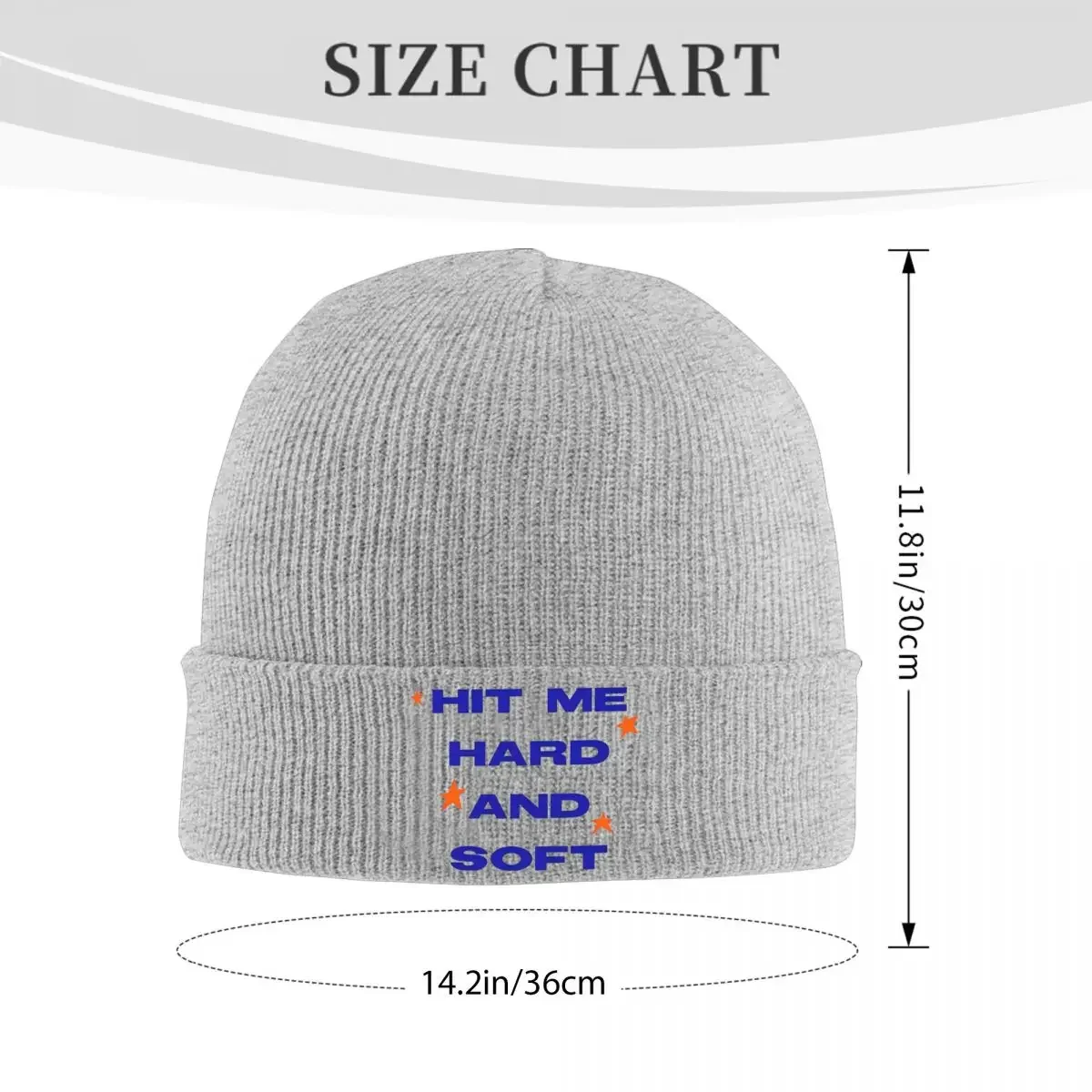 BILLIEs Hat Autumn Winter Beanies Warm HIT ME HARD AND SOFT Caps Female Male Acrylic Bonnet