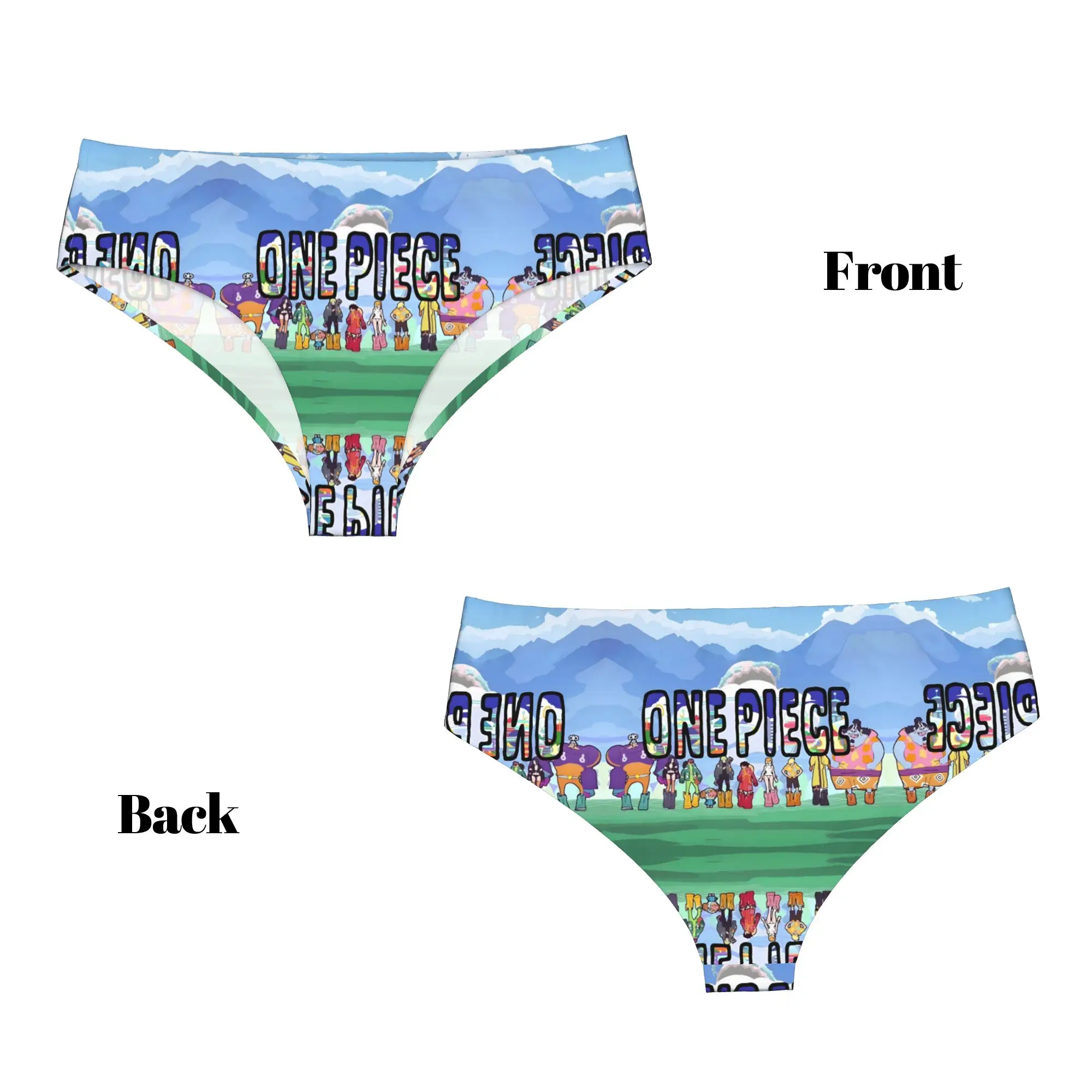 Custom Women One Pieces Panties Breathable Manga Briefs Underwear - view 4