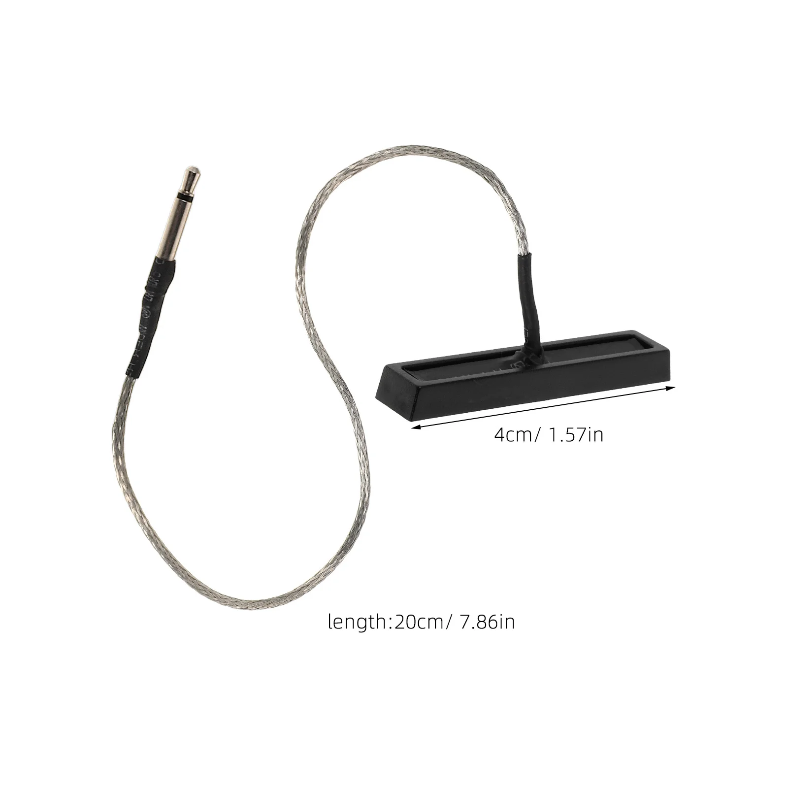 Violin Pickup With Cable For Classical Violin Plastic Sound Enhancement Transducer Under Saddle Pickup Accessory For Practice