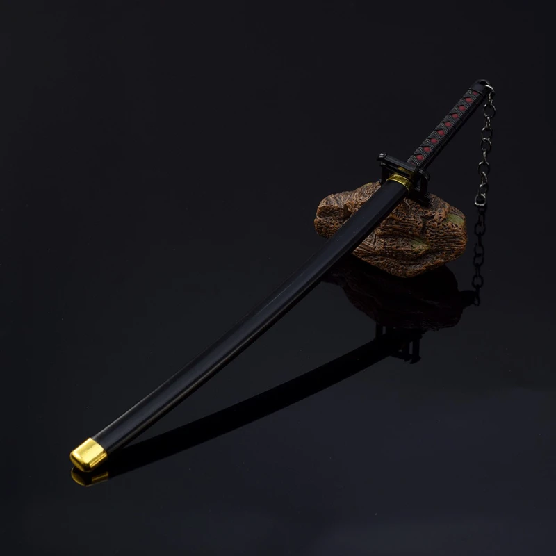 26 سنتيمتر/10.23in Shinigami الطرفية الجيل الأول السماء قفل Zangetsu كاتانا كوروساكي برمجة غمد لعبة السيف نماذج الأسلحة المعدنية #3