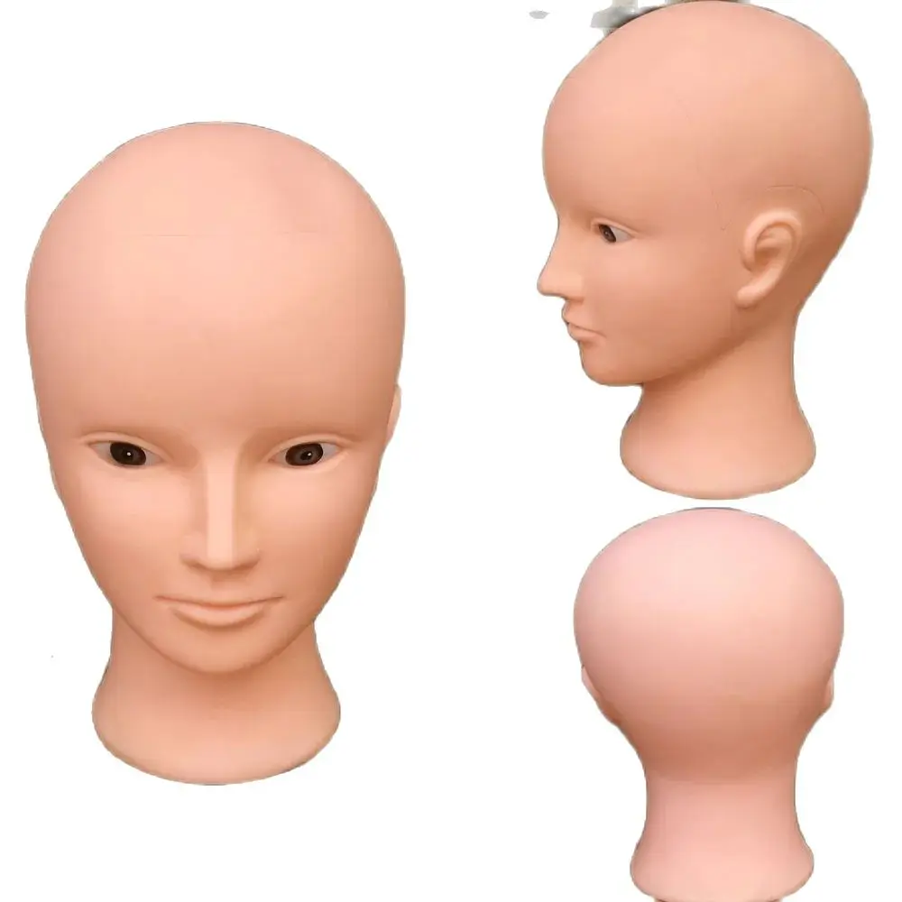 Top Selling Female Mannequin Head Without Hair For Making Wig Stand and Hat Display Cosmetology  Training Head mannequin head