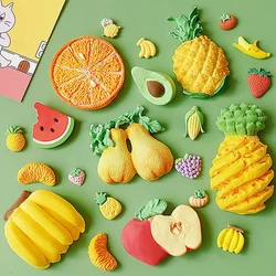 Baking Cake Silicone Mold DIY 3d Strawberry Cherry Pineapple Grape Simulation Fruit Fondant Resin Molds Cake Decorating Tools