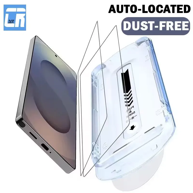 

1-2PCS Premium Screen Protector For Samsung Galaxy S25 S24 Ultra S23 S22 Plus Easy Installation Glass Dust Free Tempered Glass