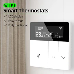 16A Tuya WiFi Smart termostato riscaldamento elettrico a pavimento regolatore di temperatura digitale intelligente per sistema di riscaldamento a pavimento