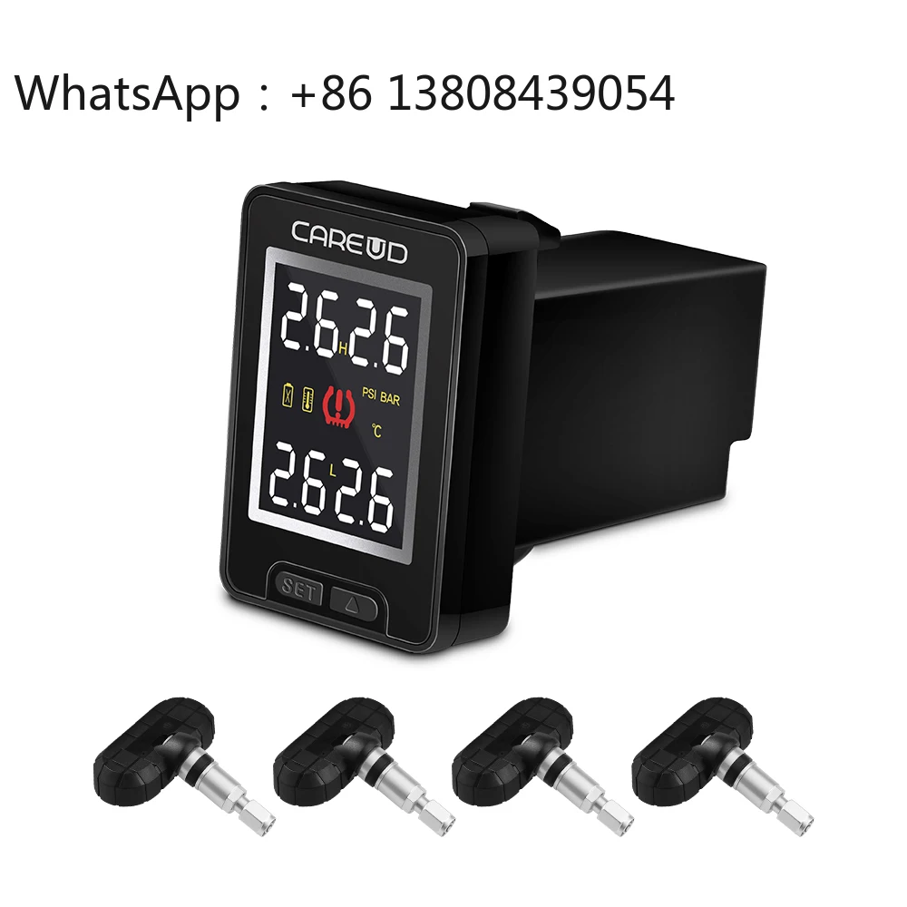 

Hot Sale Tire Pressure Monitoring System Wireless External Sensors for Toyota Mazda Nissan Honda Car TPMS