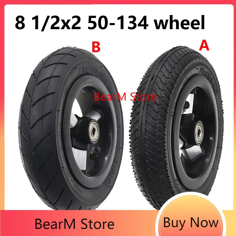 

High Quality 8 1/2x2 (50-134) Tires with Hubs for 8.5Inch Wheels Stroller Kids Tricycle Tire Accessories