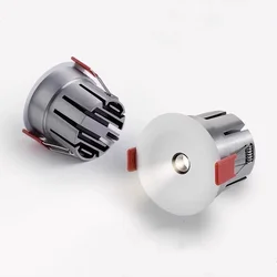 Microporous COB spotlights Recessed  LED downlight 5W 7W 10W  15W 18W anti-glare Dimmable Ceiling Lamp AC85-265V Indoor lighting