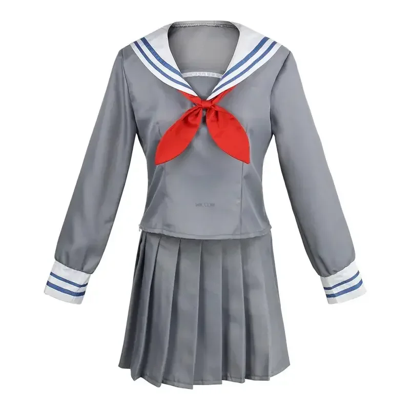 Cosplay JK Project Sekai disfraz colorido de escenario Azusawa Kohane Hoshino Ichika uniforme de marinero niñas peluca acceso CMM221