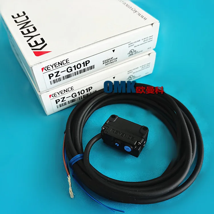 

KEYENCE Diffuse Reflection PZ-G101P/PZ-G102P Strong Red Light Reflection Photoelectric Switch PNP Output