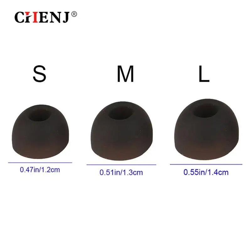 Replacement Ear Tips Earplugs For OnePlus Buds Z2 Silicone Bluetooth Ear Pads Plugs In-Ear Headphones Accessories Black White