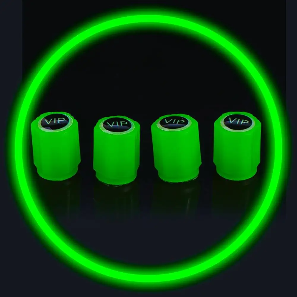 

Аксессуары Автозапчасти Пылезащитный колпачок автомобильного колеса Пластиковый светящийся колпачок клапана Крышка штока шины Крышки штока клапана штока воздушного клапана