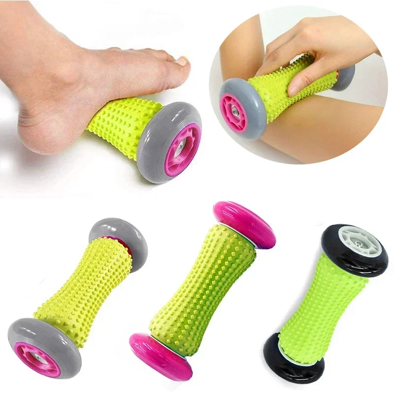 Rubber Foot Massage Roller for Deep Tissue Acupresssure Recovery for Relax Foot Back Shoulder Leg Hand Tight Muscle