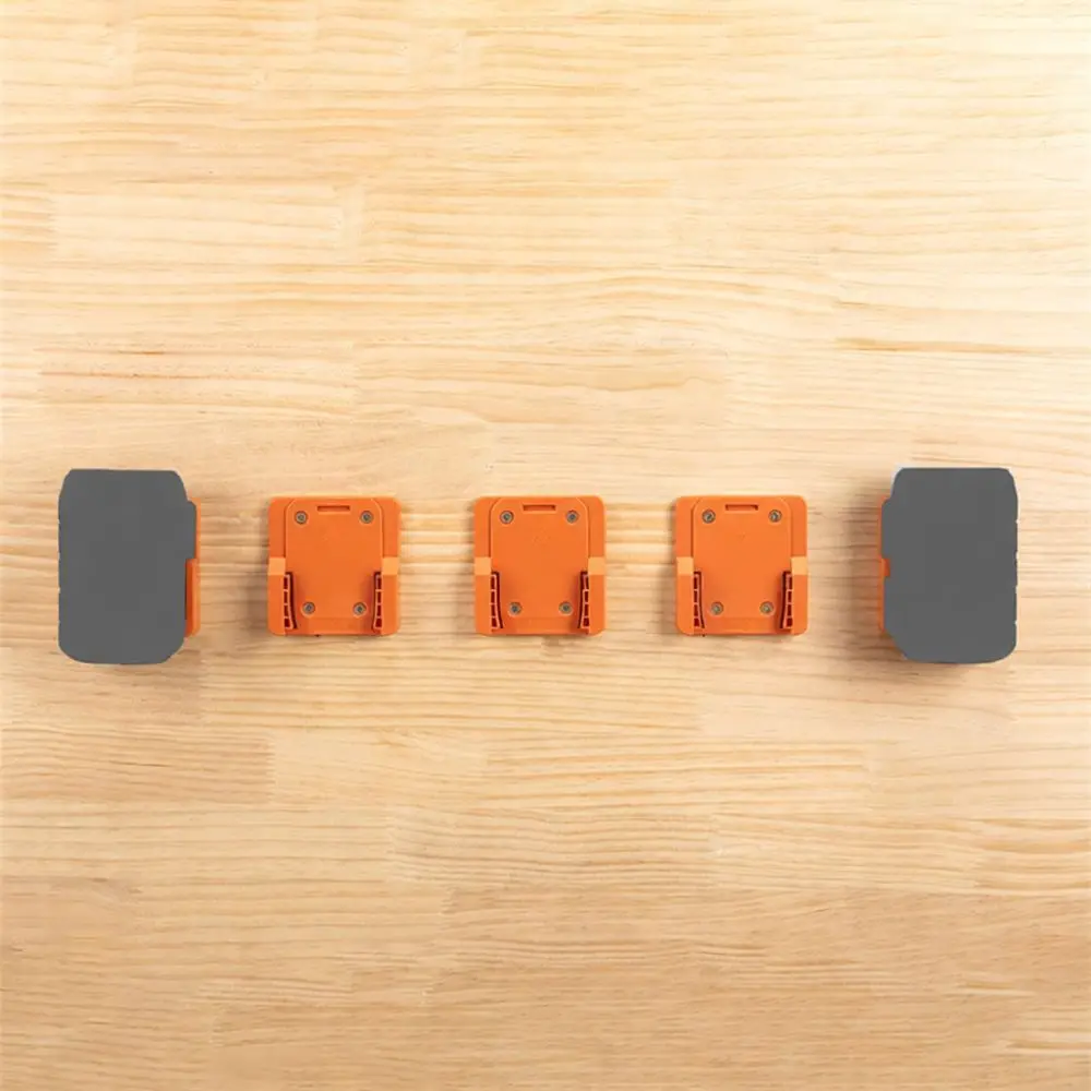 For For Ridgid 18V Battery Holder Wall Bracket Storage Rack Organizer Dock Stand Power Tool Accessory Equipment