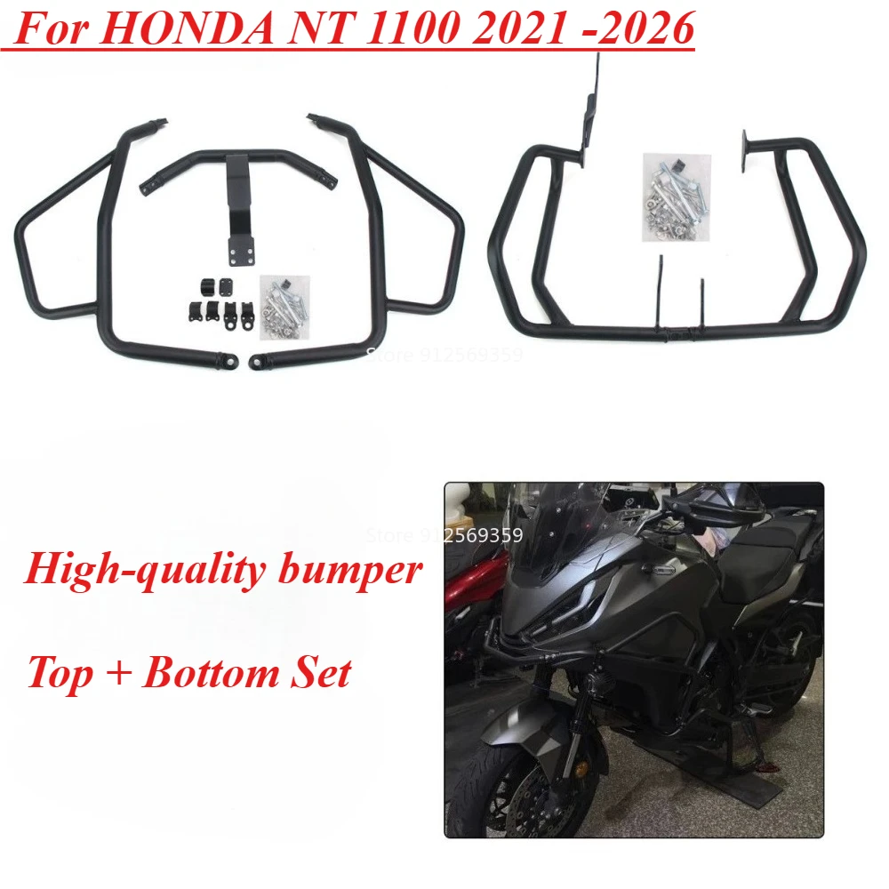 Für HONDA NT 1100 2021-2026 Motorrad-Zubehör Highway Motorschutz Sturzbügel Rahmen-Stoßfänger Verkleidungsschutz NT1100