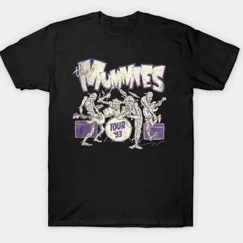New The Mummies Band Black All Size S 5Xl T Shirt