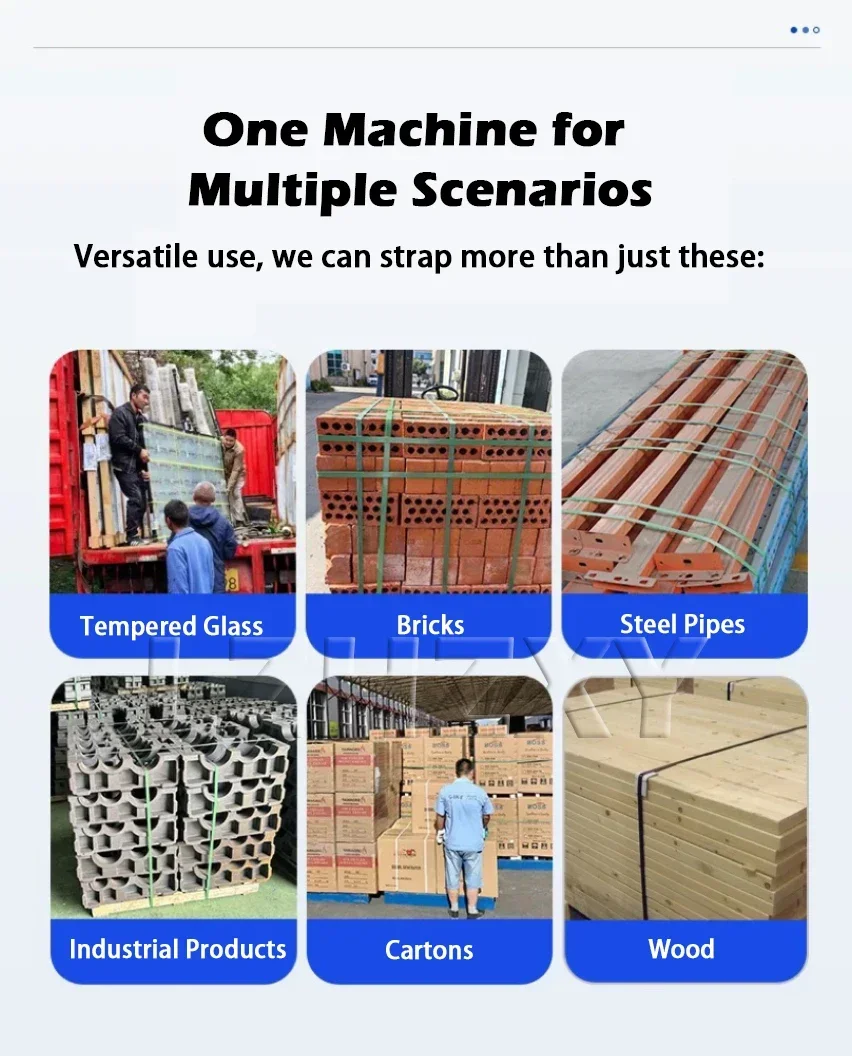 Portable Handheld 7-16mm PET/PP Strap Strapping Machine Electric Packaging Strap