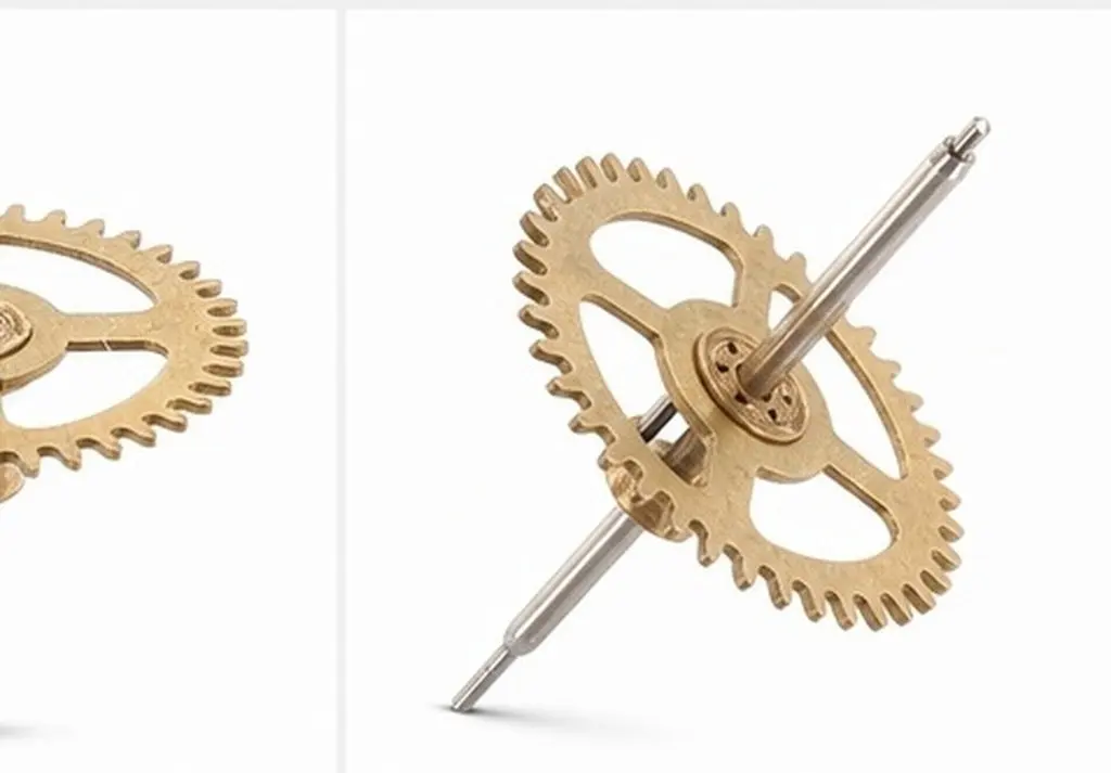 Sturdy Metal Alarm Clock Gear Replacement Part for Mechanical Clocks Improved Efficiency Smooth Quiet Operation Retro Clock