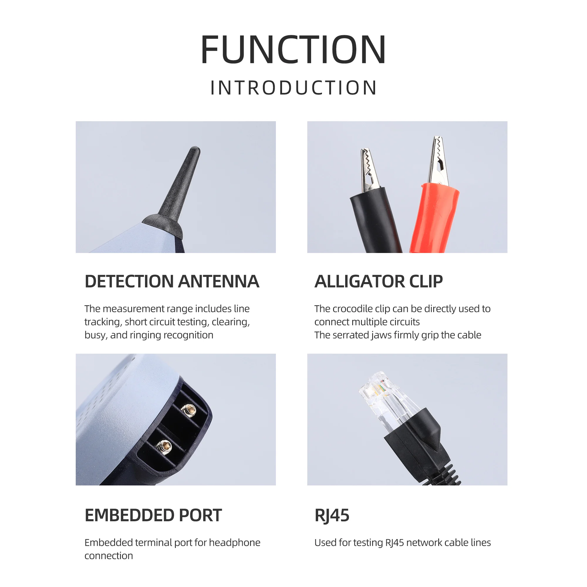 Network Telecom Engineering Network Line Finder Line Finder Inductive Amplifier 200EP Audio Tracer Cable Tester