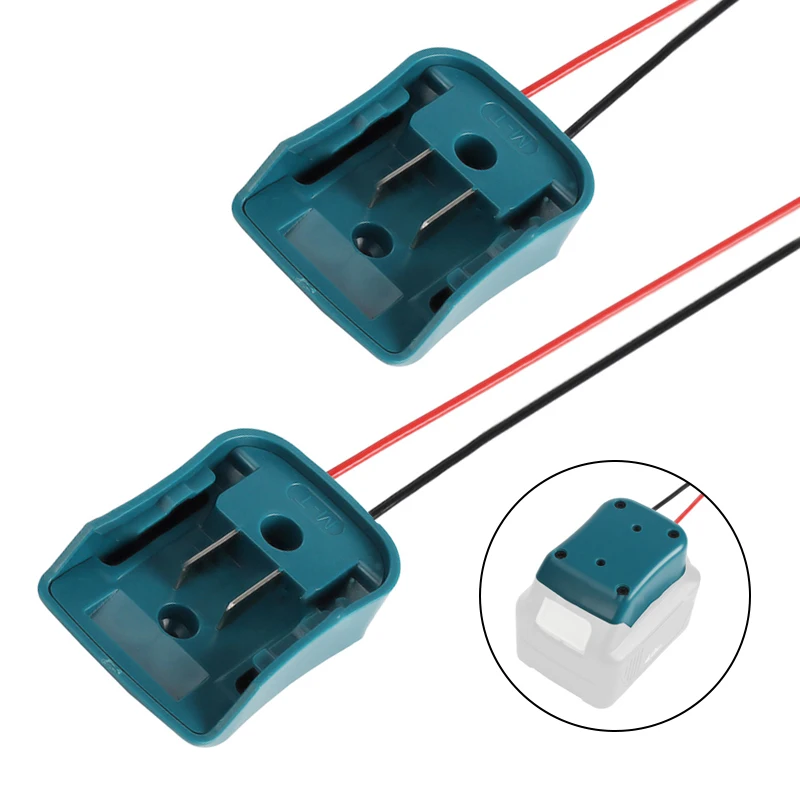 1/2PCS for Makita 12V DIY Adapter for Makita 10.8V-12V Li-ion Battery Dock Power Connector Battery Output Adapter