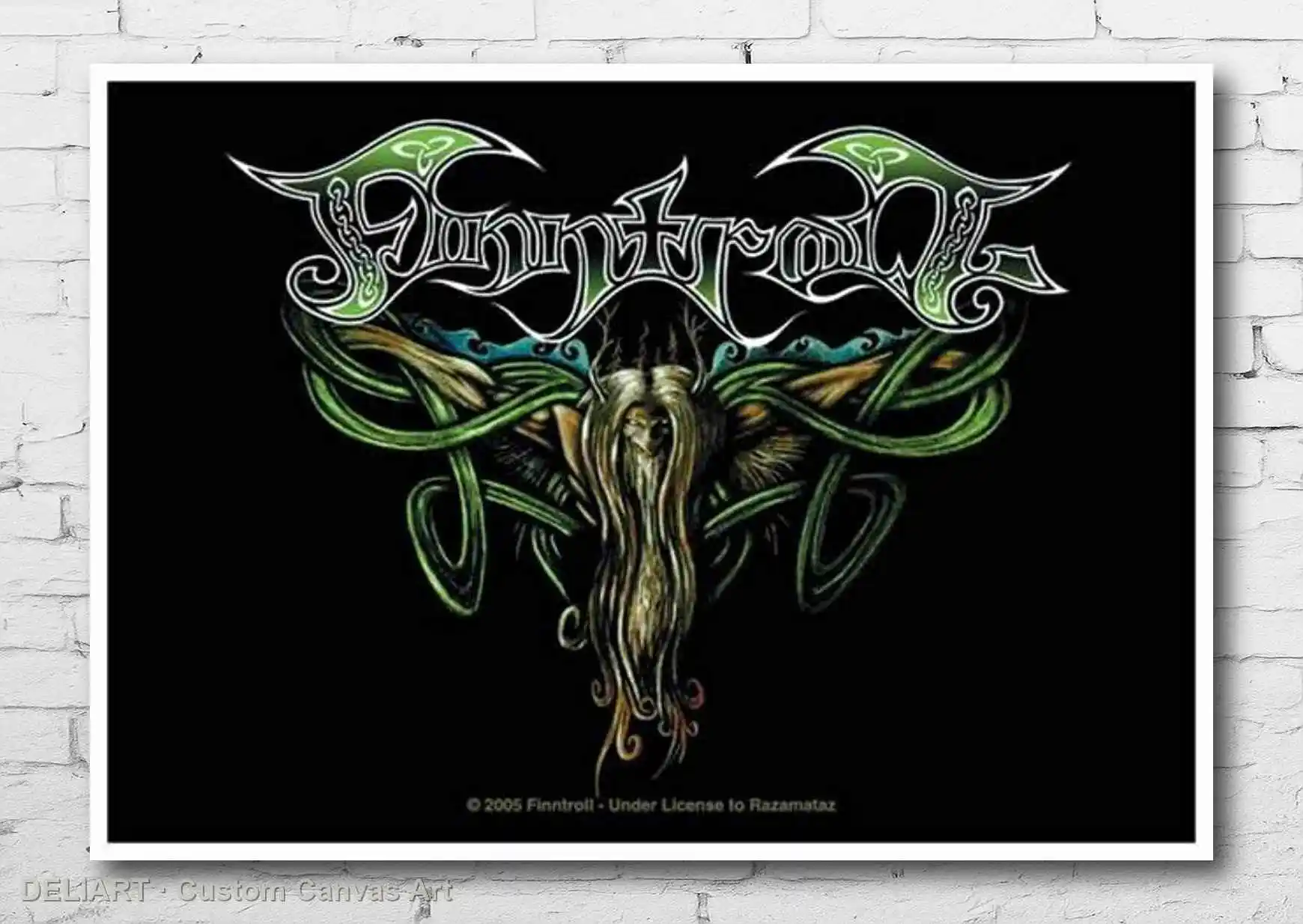 

FINNTROLL - FABRIC Canvas Poster WALL HANGING HFL0676 Custom Size Available Room Decoration Home Decor Art
