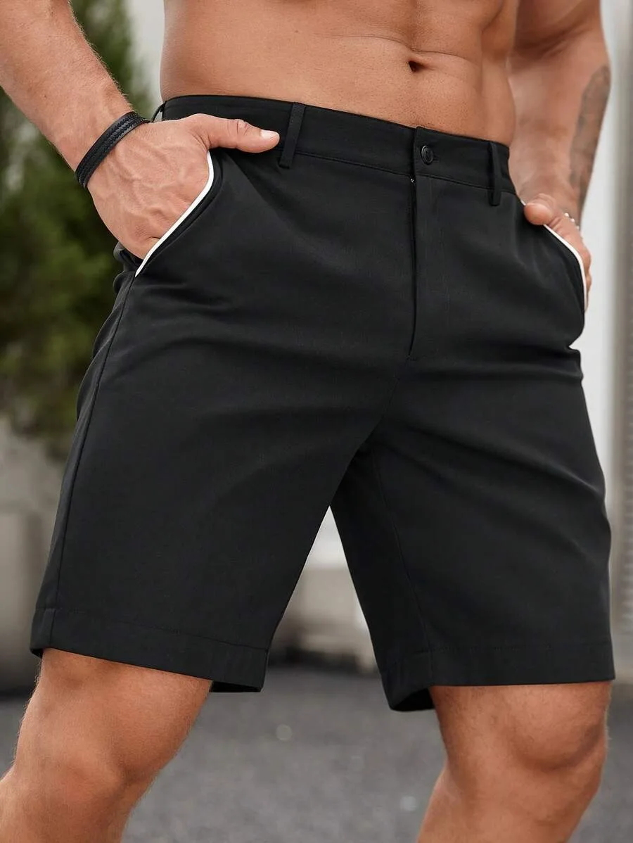 Herren Chino-Shorts mit Kontra – Shorts Chino Slim Bewertung und Preis