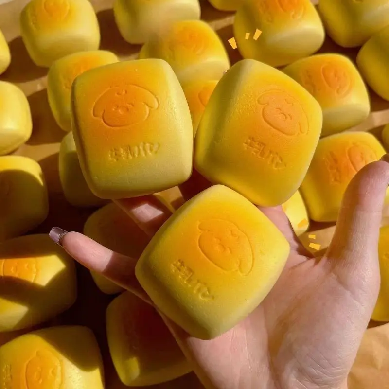 1Pcs Super Soft Stress Relief Sensory Fidget Toy Pinch Squeeze Simulated Milk Bread Non Toxic Slow Rising Toys Gifts