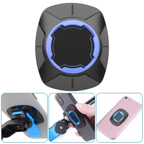 1-3 st cykel mobiltelefon fäste lapp klistermärke GPS datorfäste stöd telefon baksida klistermärken cykel fäste lapp för MTB 10 best sales Quad Lock-fäste - №6