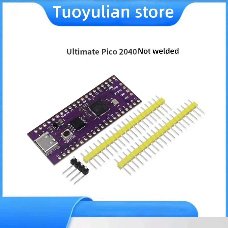 Placa de desenvolvimento para raspberry pi ultimate rp2040, compatível com placa-mãe raspberry pi pico python