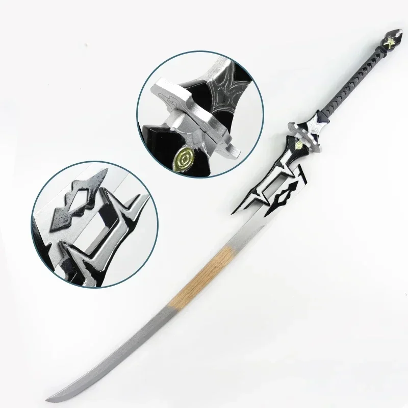 

[Funny] 168cm Cosplay Anime NieR Automata YoRHa weapon wooden Sword model Stage Performance Props Costume party Anime show gift