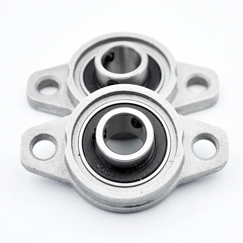 KFL001 12mm Bearing Zinc Alloy Pillow Block Bearings Bore Inner Diameter 12 mm Mini Small Bearings with Housing