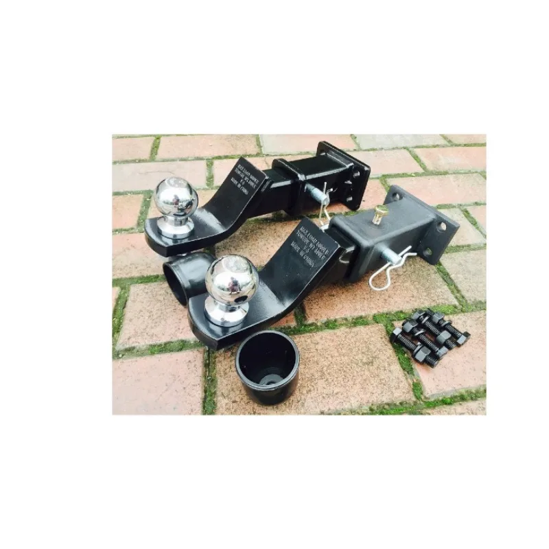 RV Yacht Trailer Hitch Ball Mount Vehicle Towing Modified Parts with Free Ball Cover Connector
