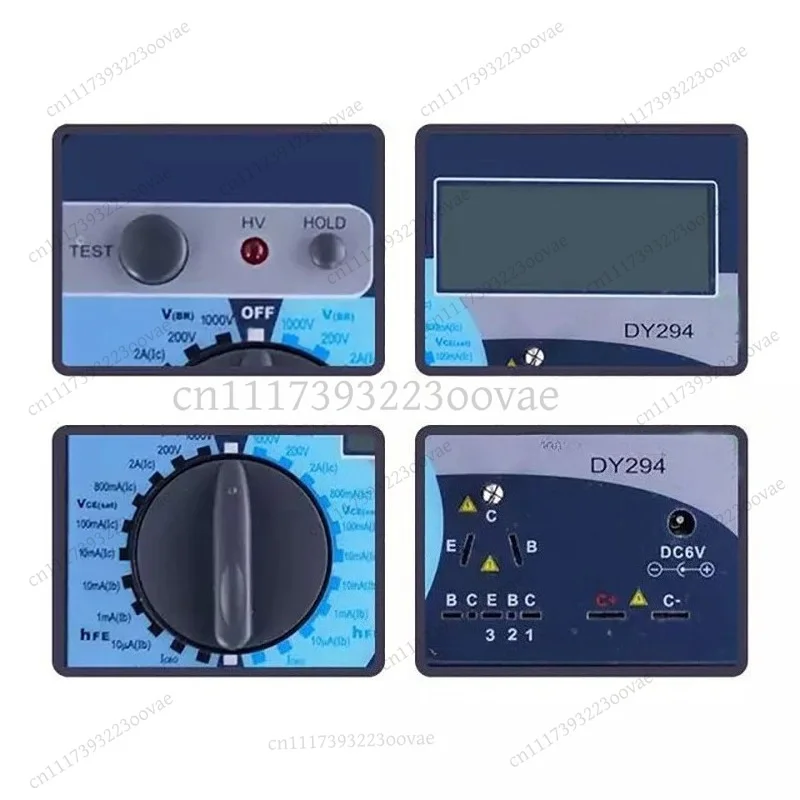 Df DY294 Digital Multifunction Transistor Analyzer Tester Diode Triode FET AC DC Voltage Capacitance Spare Part
