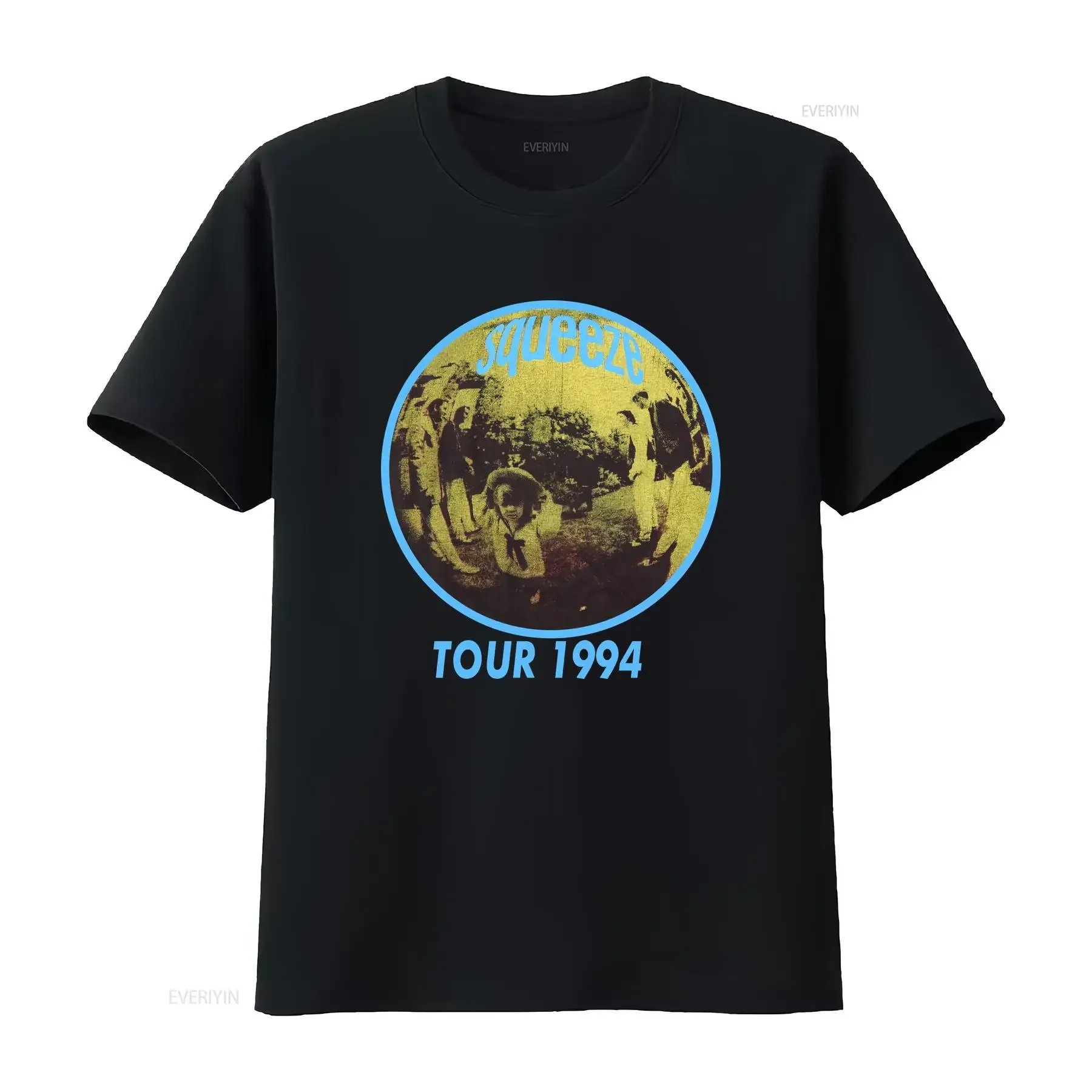 Vintage 1994 Squeeze Some Fantastic Place Tour Rock Band T Shirt Screen Stars XL vintage Washed Unisex designer clothes