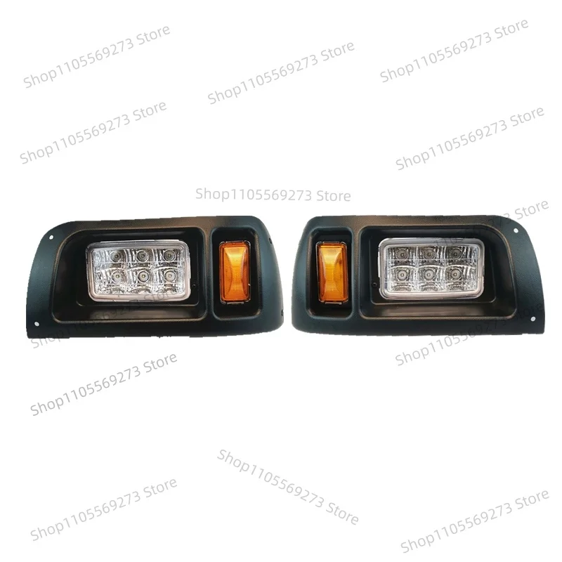 LH07 Golf Cart LED Lights For Club Car DS 2003 To Up Gas Electric Vehicle Headlamp Taillight Accessories