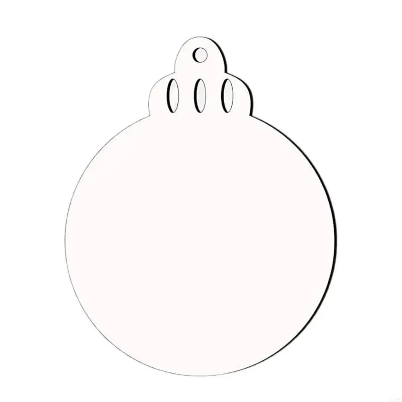 

Pack of 20 Customizable Christmas Pendants Suitable for Heat Press Sublimation