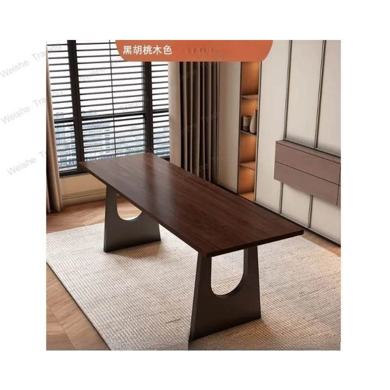 Solid wood double desk to the living room, home long table, antique learning and writing desk in the bedroom