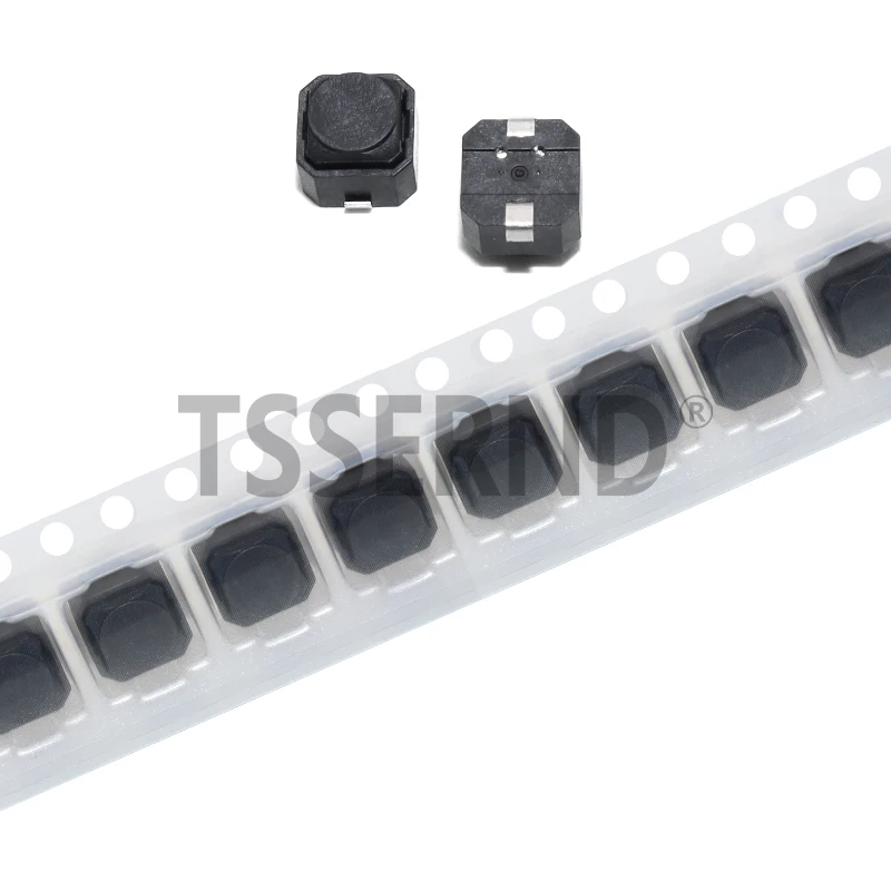 20PCS Tact Switch 6*6*5mm Mute Switch Silicone Keypad Push Button Switch 6X6X5 MM 2Pins Silent Switches