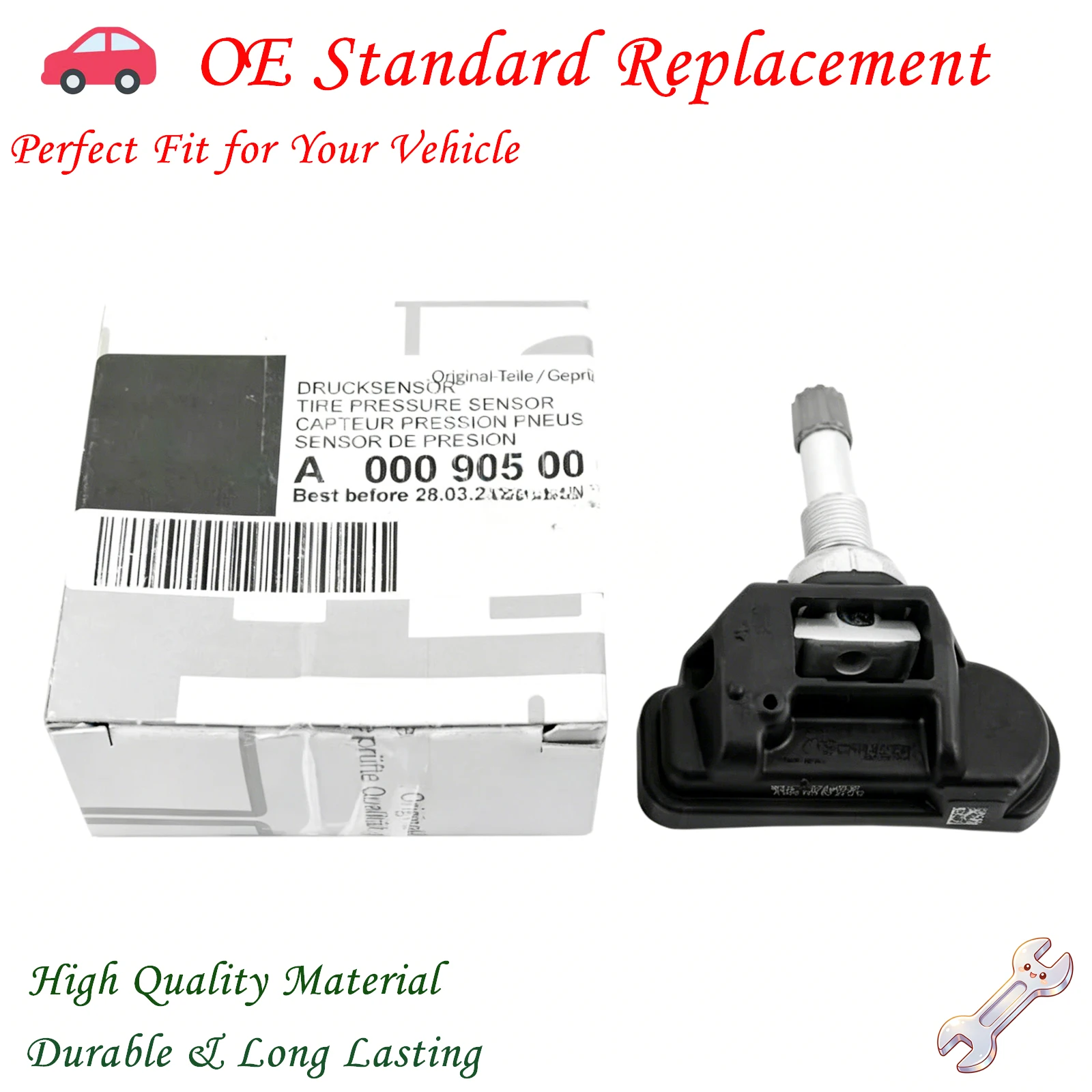 

Tire Pressure Sensor TPMS A0009050030 For Mercedes-Benz C-Class E-Class S-Class GLC GLE GLS W204 W212 W213 W222 W166 W447
