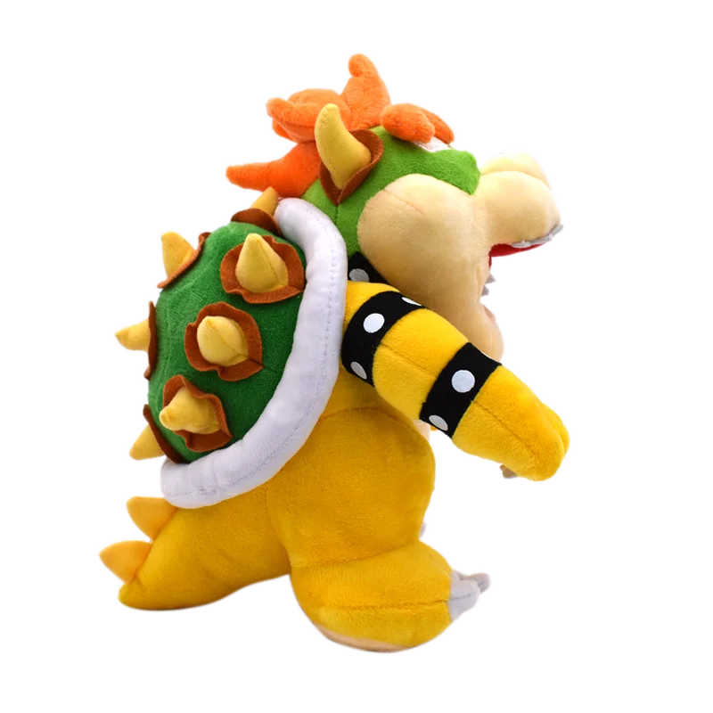 Bowser Koopa  Plush Toys Stuffed Cartoon Peluche Dolls Gift For Kids Free Shipping