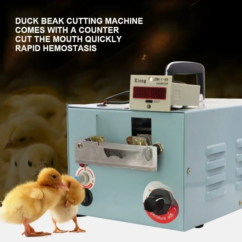 【2026】Electric Poultry Beak Cutting Machine Electric Debeaker Mouth Cutter Removing With Automatic Counting