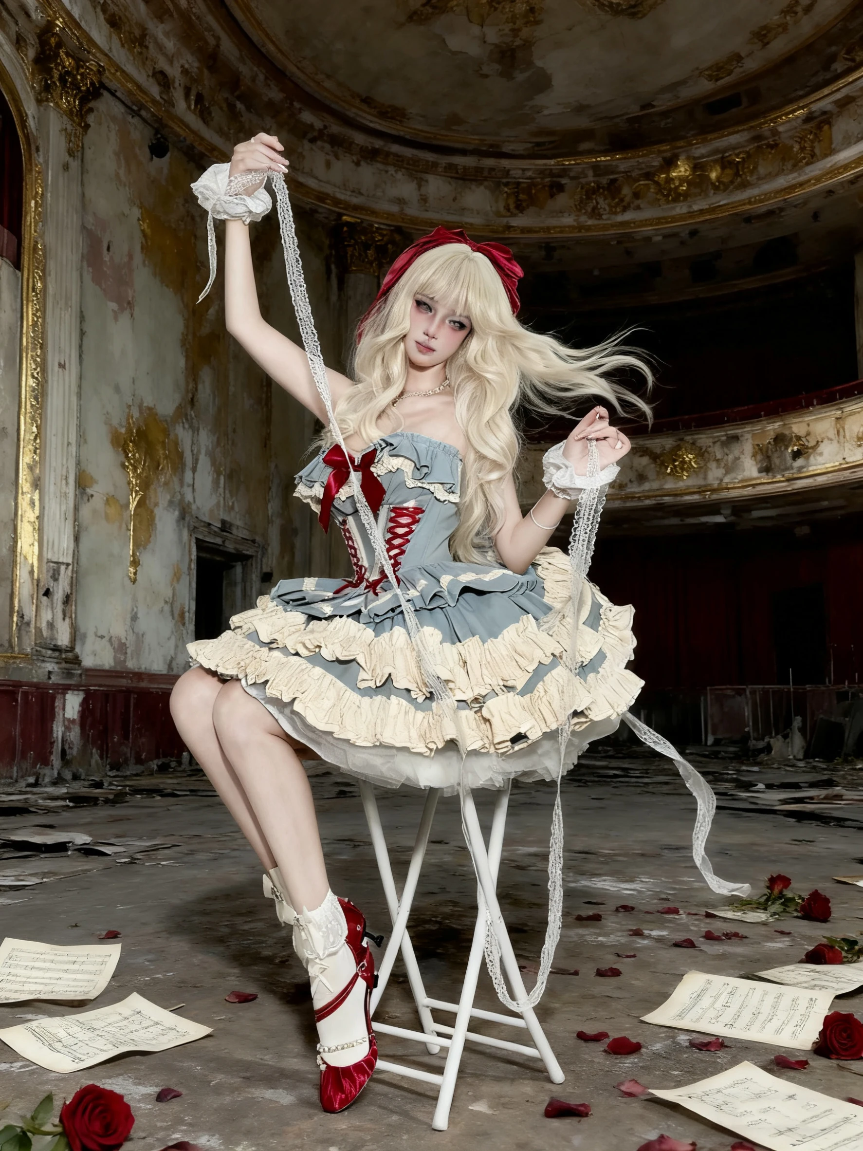 Halloween Cos Lolita Prinses Jurken Nieuwe 2023 Meisjes Vrouw Zoete Elegante Boog Gezwollen Verjaardag Jurk Ballet Stijl Mini Jurk