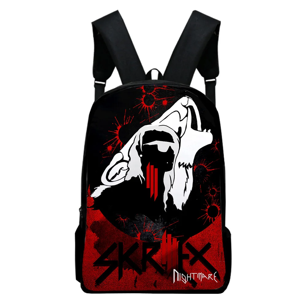 Skrillex DJ Backpack School Bag Adult Kids Bags Unisex Backpack 2023 Casual Style Daypack Harajuku Bags