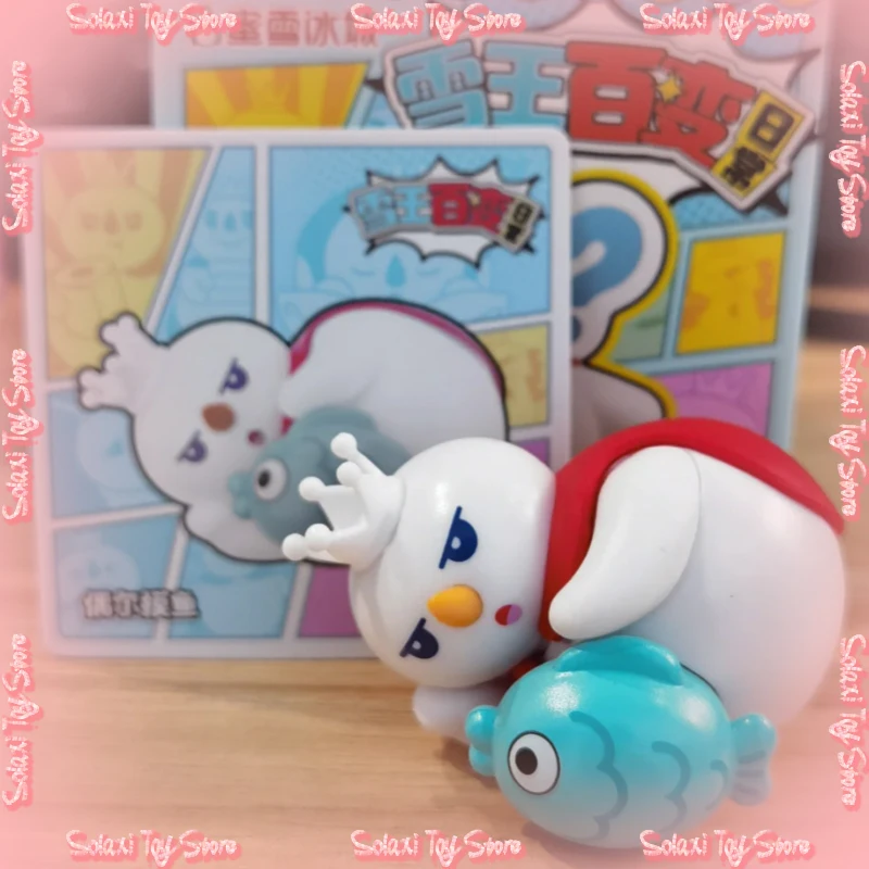 

Hot New Mixue Snow King Ever-Changing Daily Series Blind Box Mystery Box Figurines Cute Birthday Table Decorations Girl Gift