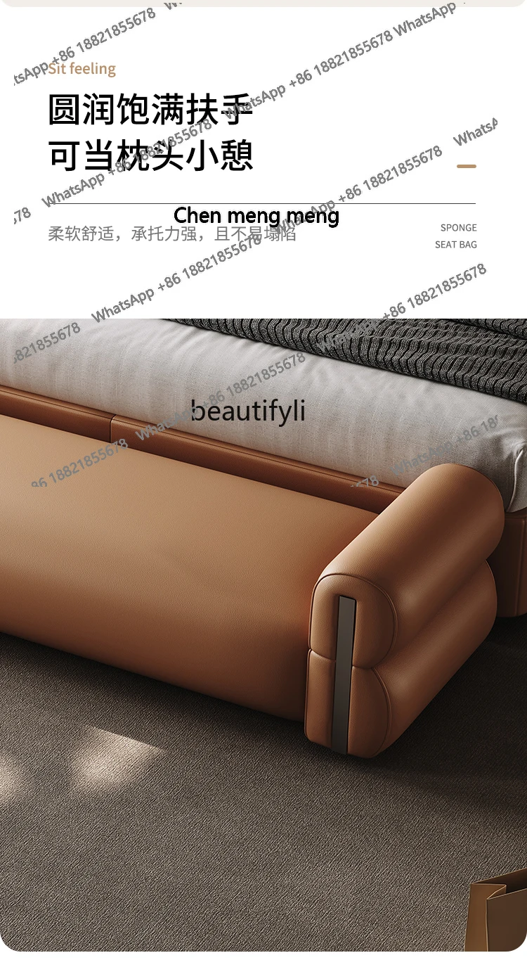 Italian, Bedroom Minimalist Front Stool Bed Simplicity Modern Bedside, Bench Cloakroom Sofa Stool H