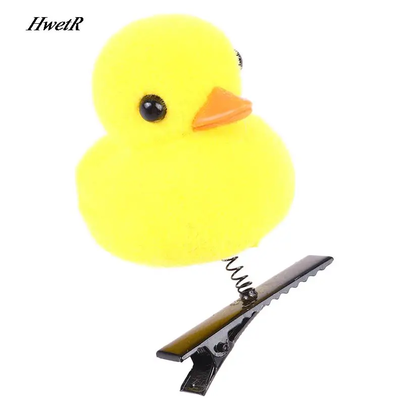 1 Pcs Little Yellow Duck Hairpin For Children Gift Funny Christmas Gift Cute Spring Headdress