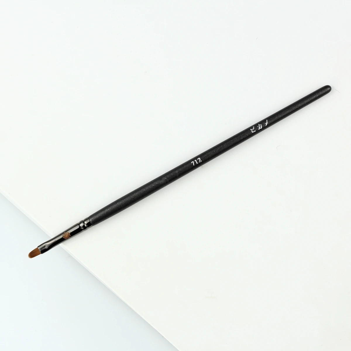 แปรงแต่งหน้าแบบปลายเฉียงสำหรับเขียนอายไลเนอร์และคอนซีลเลอร์ 1 ชิ้น แปรงแต่งตาแบบปลายเรียว แปรงแต่งหน้าแบบแบนสำหรับเขียนอายไลเนอร์และคิ้วแบบน้ำ 406 712 722