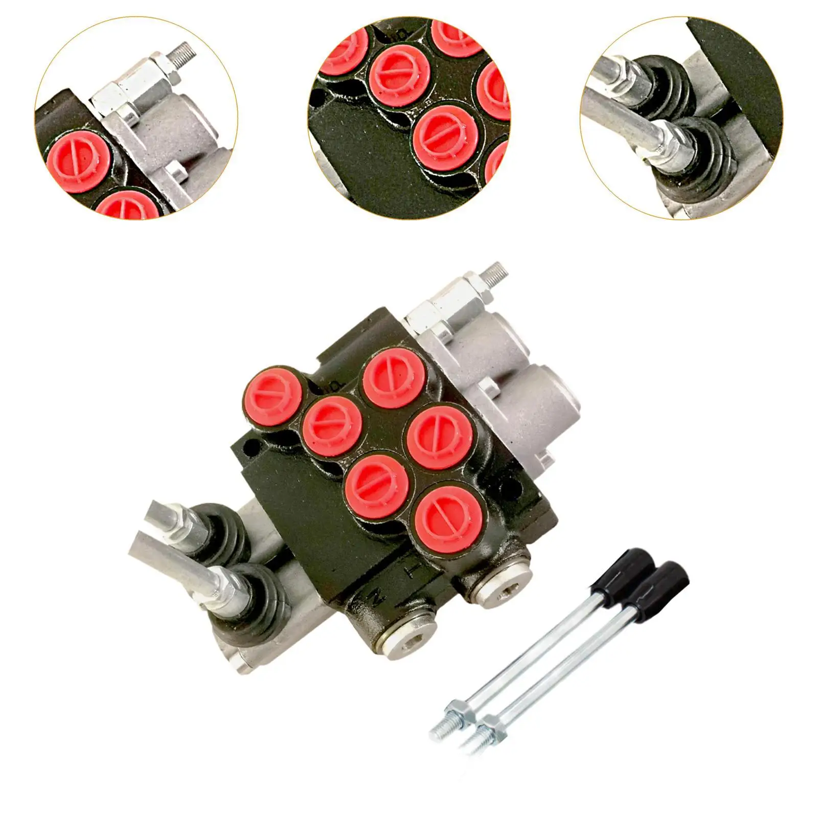 Hydraulic Flow Control Valve for Double Acting Applications in Industrial Machinery