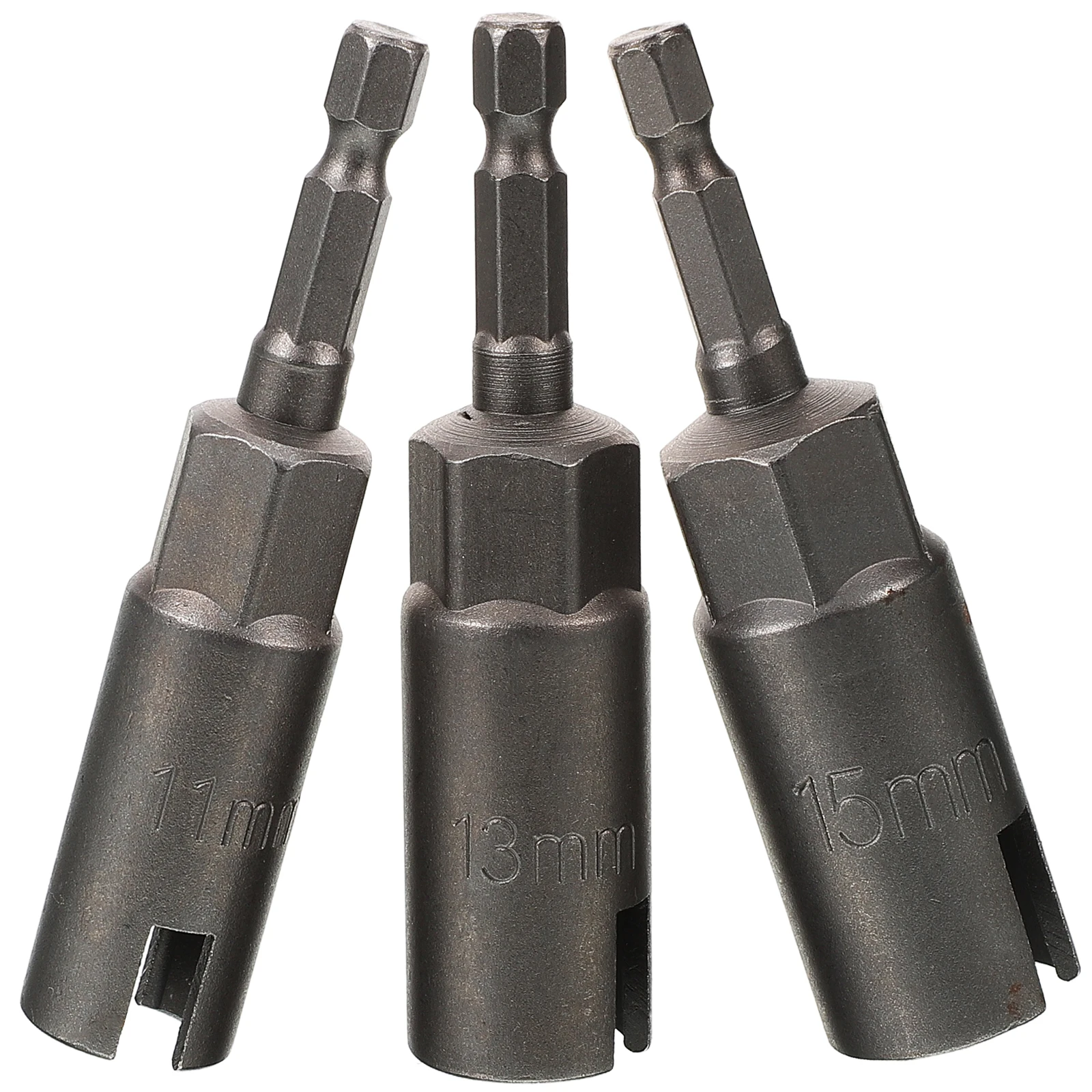 3 قطعة الجناح رأس المفك سداسية الشكل الكروم الفاناديوم الصلب دائم تأثير رأس المفك مجموعة لستائر إعصار البراغي السنانير